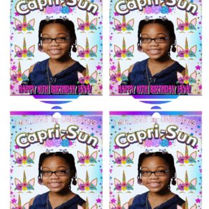 Caprisun Labels Personalized