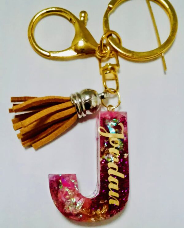 Letter Keychain