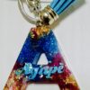 letter keychain