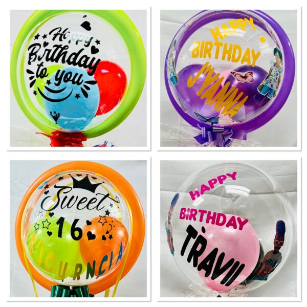 Personalized Bubble Balloon