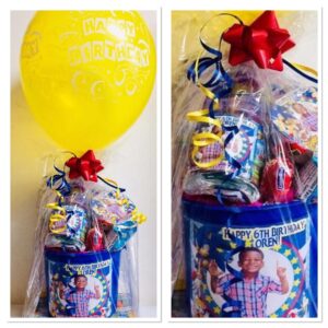 Personalized Bucket/Gift Box - filled