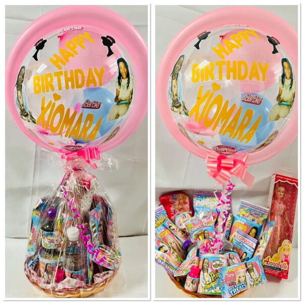 Fully Personalized Bucket/Gift Box - (with Personalized Bubble Balloon)