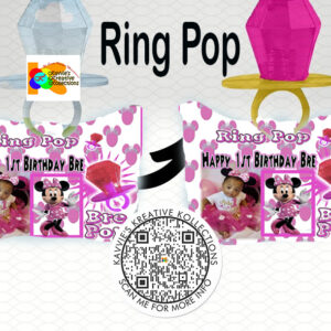 Personalized Ring Pop