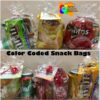 Teacher’s Color Coded Snack Bag Teacher's Gift