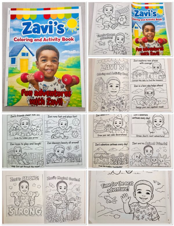 Coloring Book Personalized