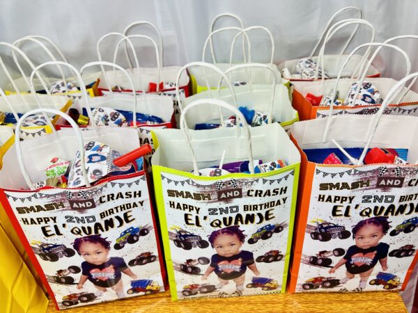 img_3575 Personalized Party Treat Bag - Gift Bag Filled