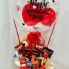 Chocolate Bear Hot Air Balloon Arrangement