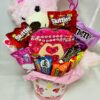 Chocolate Bear Hot Air Balloon Arrangement