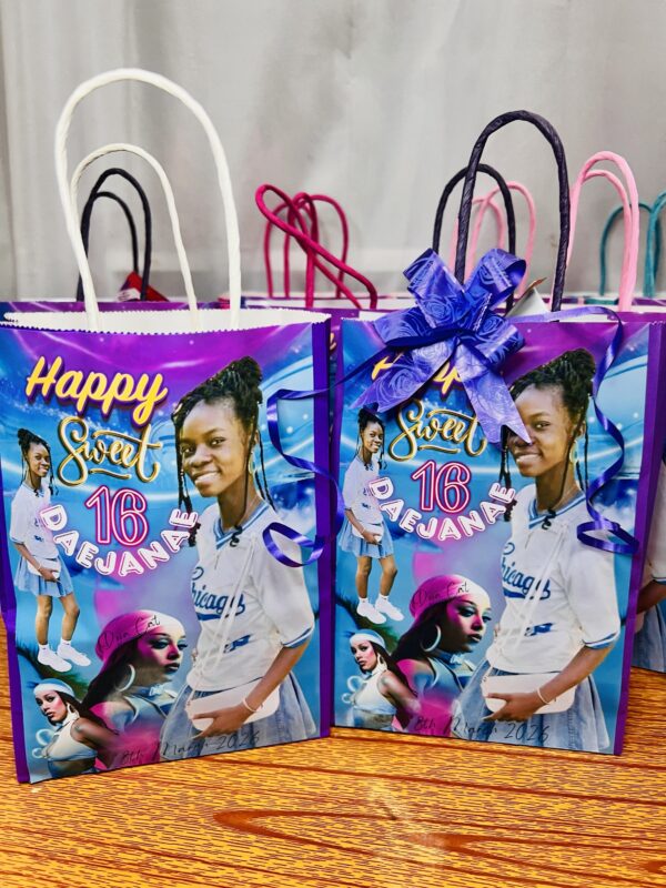Personalized Party Treat Bag - Gift Bag Empty