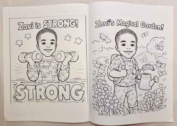 Coloring Book Personalized