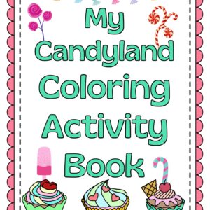 Activity Coloring Book Cover