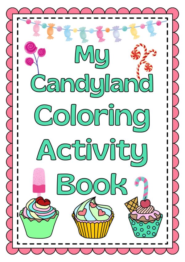 Activity Coloring Book Cover