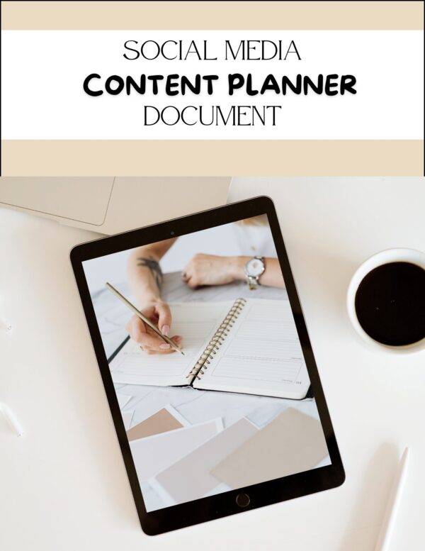 Digital Download Content Planner