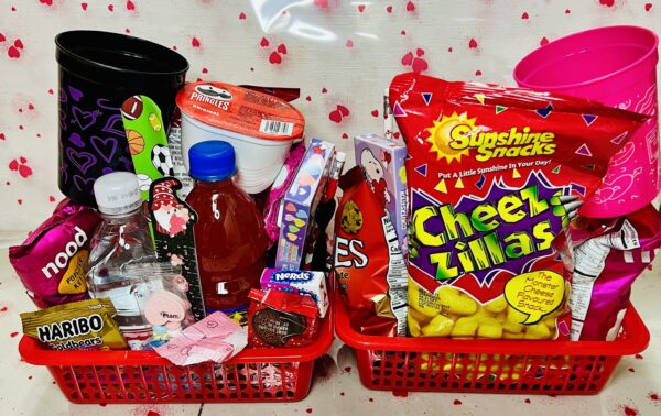 Valentine Snack Basket for Children