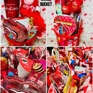 Valentine Snack Bucket for Children