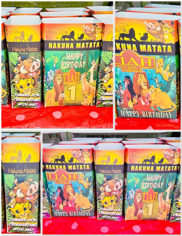 img_3615 Personalized Party Treat Bag - Open Top Empty