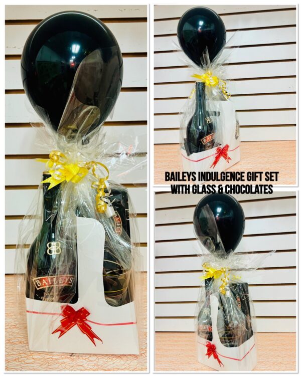 Baileys Indulgence Gift Set with Glass & Chocolates