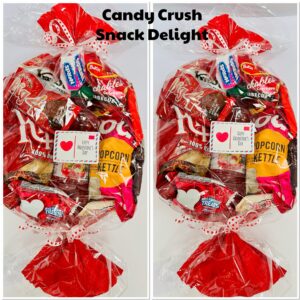 Valentine’s Candy Crush Snack Delight