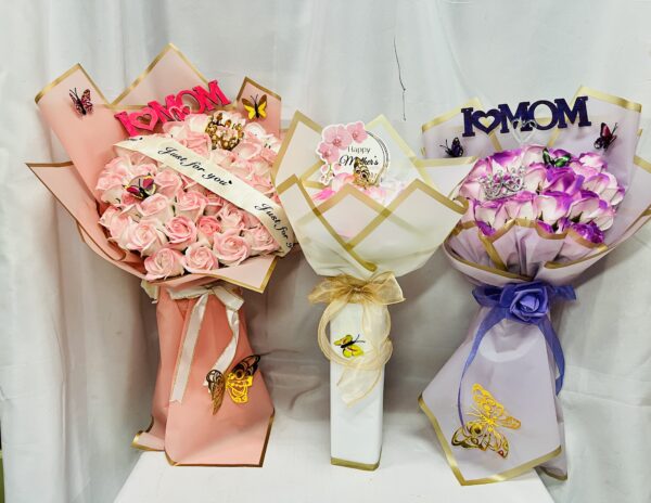 Timeless Faux Rose Kollection Bouquets