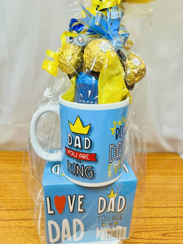 Dad's Personalized Mini Wine or Cider & Chocolate Delight