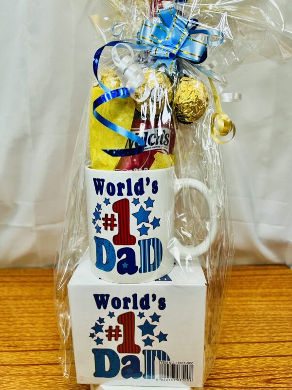 Dad's Personalized Mini Wine or Cider & Chocolate Delight