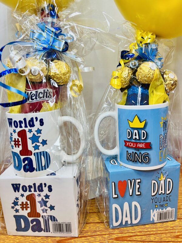 Dad's Personalized Mini Wine or Cider & Chocolate Delight