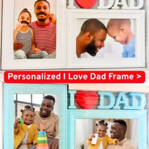 Personalized I Love Photo Frame