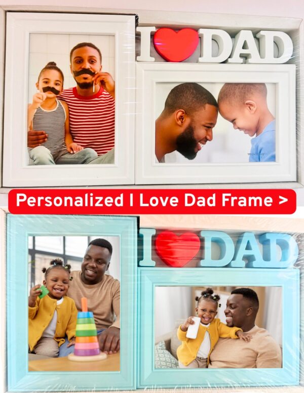 Personalized I Love Photo Frame