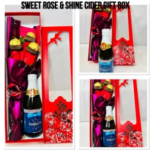 Sweet Rose and Shine Cider Gift Box Father's Day Gift