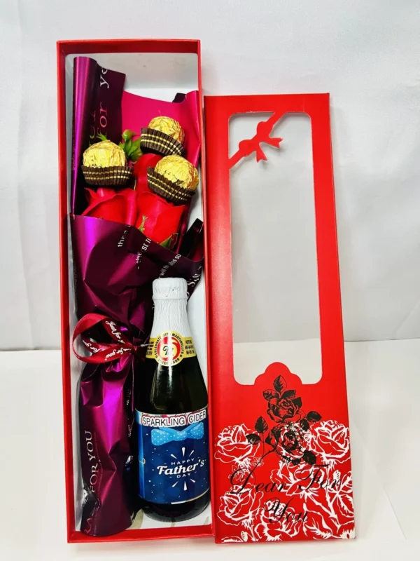 Sweet Rose & Shine Gift Box For Him