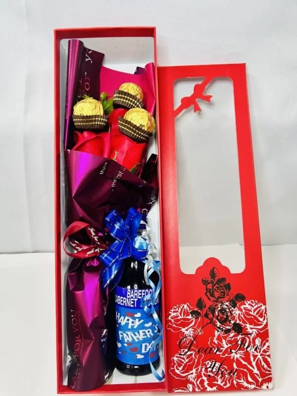 Sweet Rose & Shine Gift Box For Him