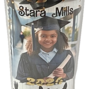 Graduation Personalized 16 oz Acrylic Tumbler