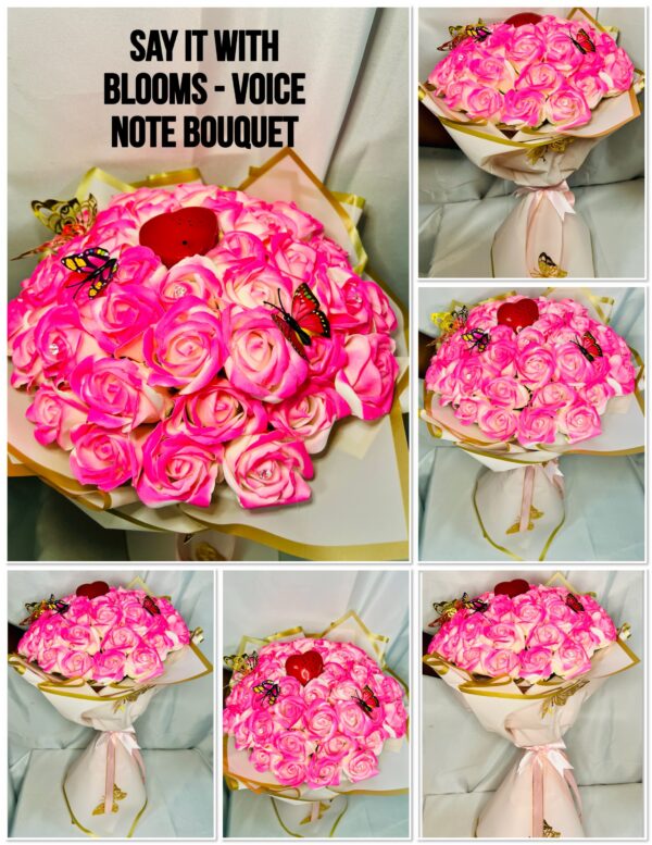 Say It With Blooms – Voice Note Bouquet