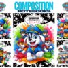 4 Personalized Composition Notebook