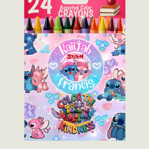 Personalized Box of Crayons