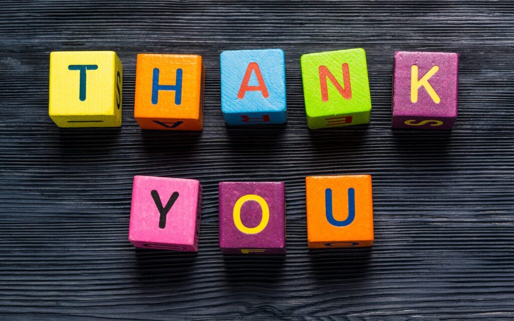 Personalized School Supplies Thank You