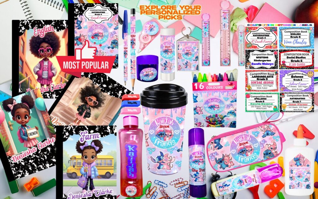 Personalized School Supplies Top Pics