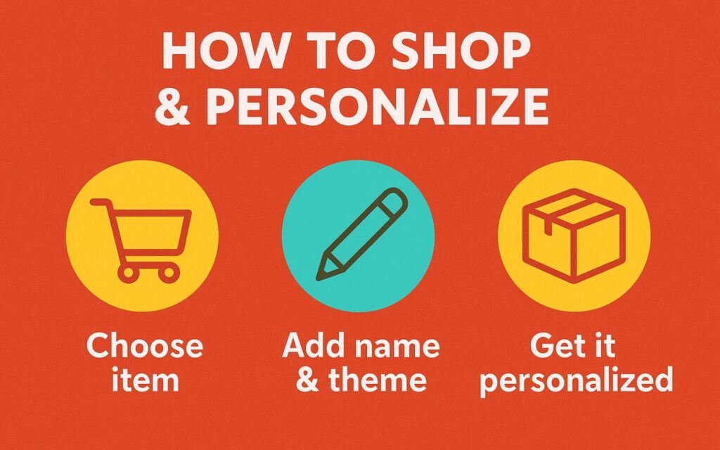 Personalized School Supplies Checkout