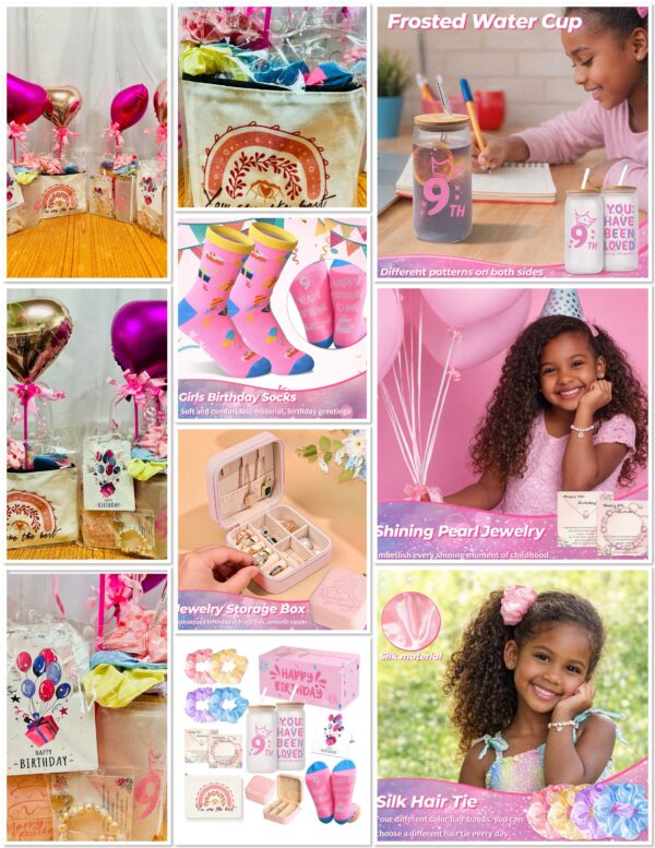 Sweet Nine Birthday Surprise Gift Set