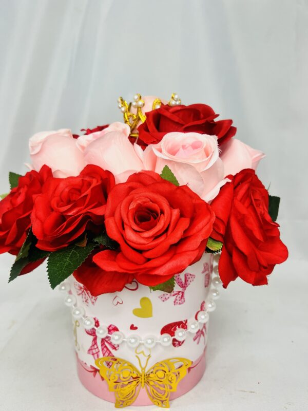 Timeless Floral Kollection – Crowned Rose Keepsake Box