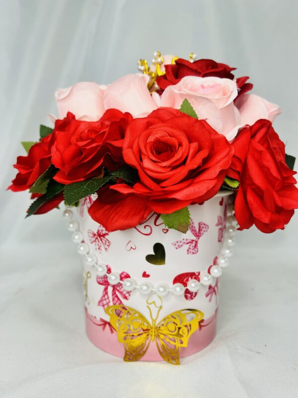 Timeless Floral Kollection – Crowned Rose Keepsake Box