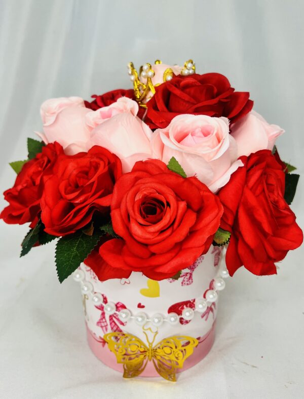 Timeless Floral Kollection – Crowned Rose Keepsake Box