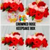 Timeless Floral Kollection – Crowned Rose Keepsake Box