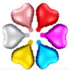 10 inch heart foil plain balloon Plain Foil Balloons Collection