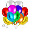 10 inch round foil plain balloon Plain Foil Balloons Collection
