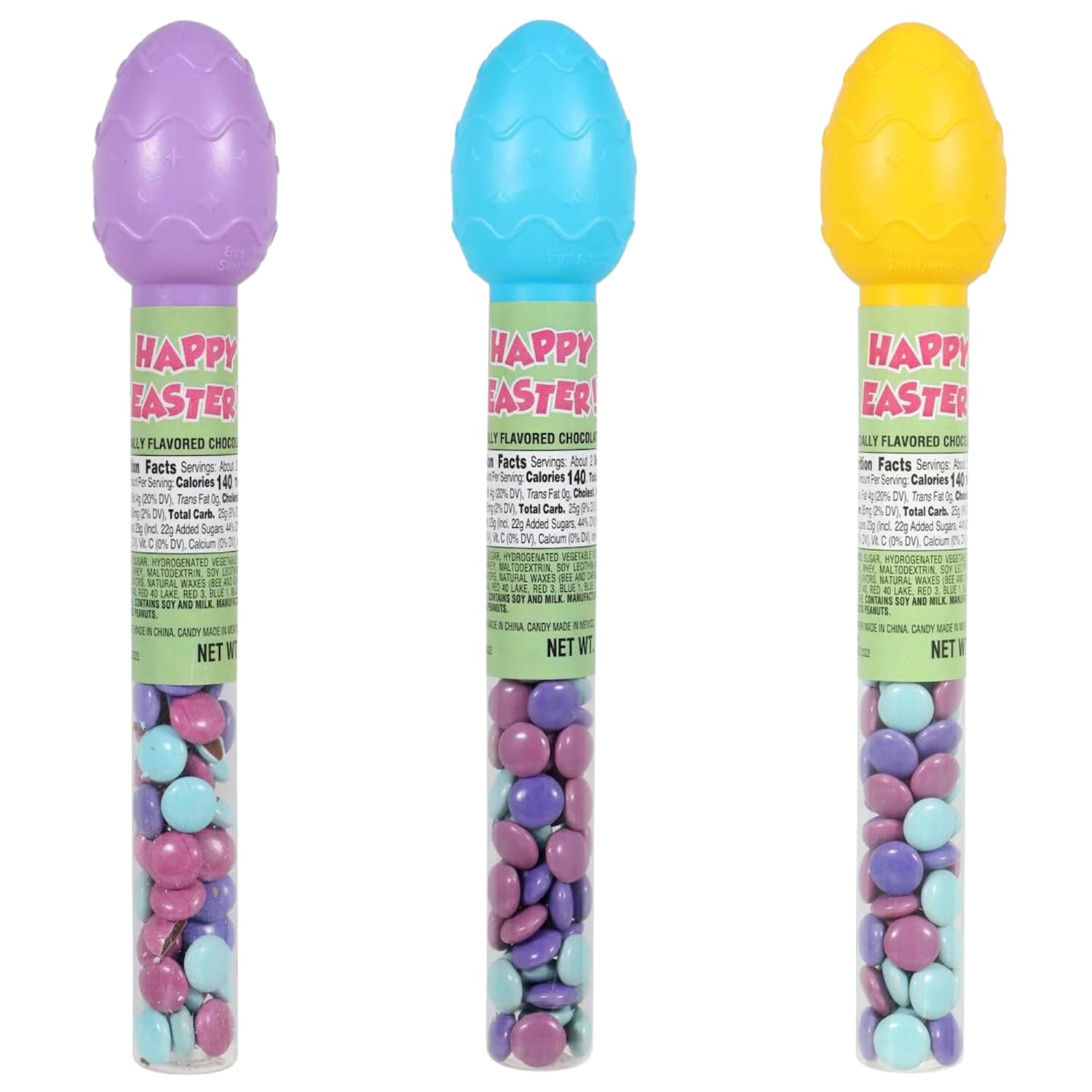 Easter Chocolate Lentils Tubes