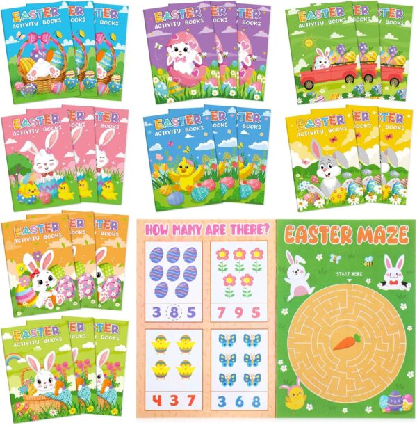 Easter Mini Activity Books Easter Activity Books