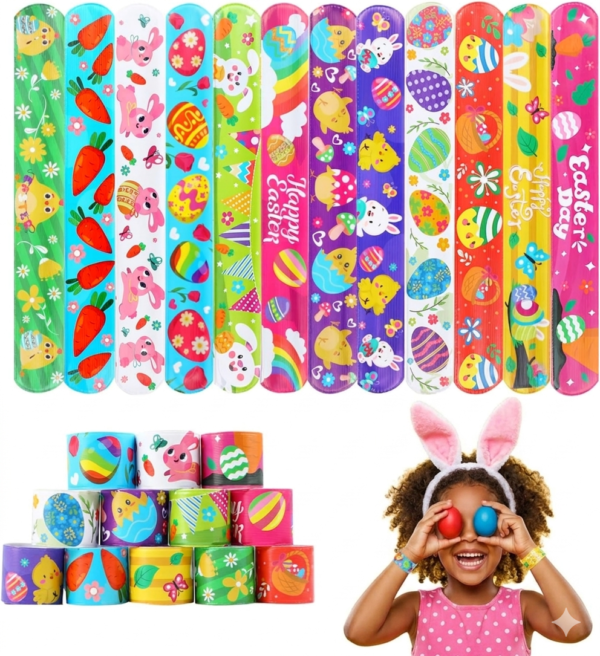 Easter Slap Bracelets3 Easter Slap Bracelets