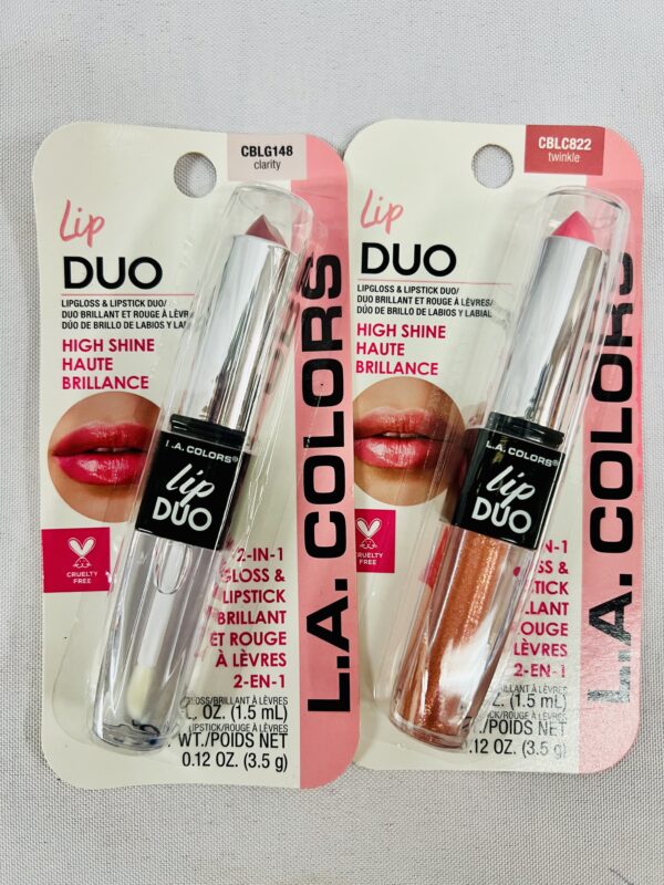 Lip Duo Lipstick and Lip Gloss