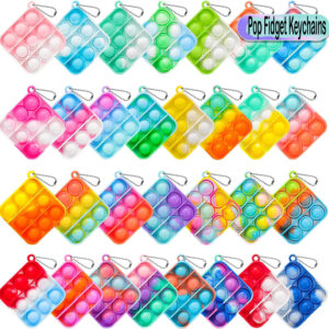 Pop Fidget Keychain